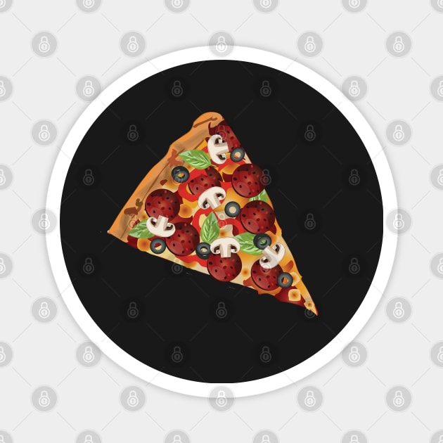 Pizza Magnet by AnderssenGrafix